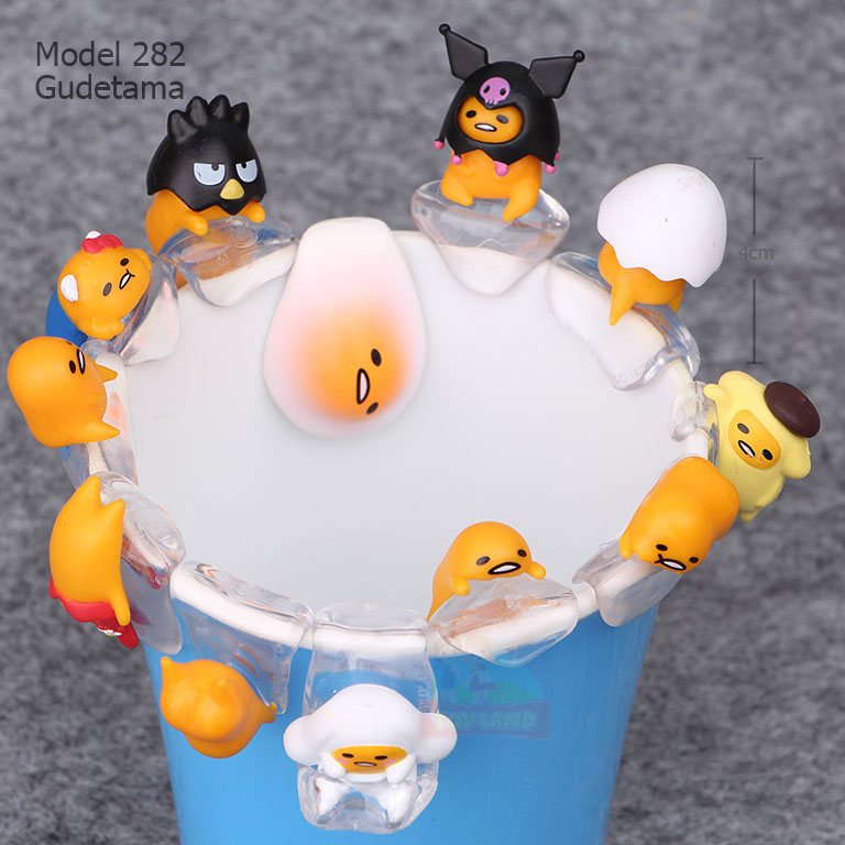 Action Figure Set - Model 282 : Gudetama